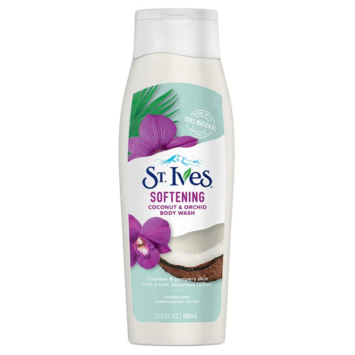 St.-Ives-Softening-Coconut-&-Orchid-Body-Wash-400ml